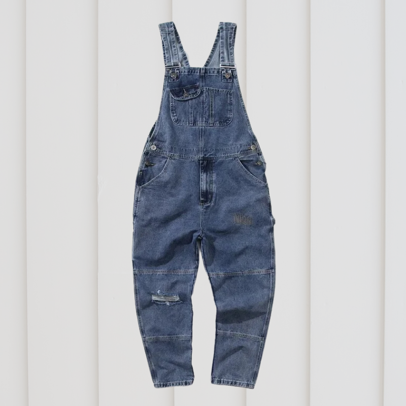 Unisex tuinbroek met relaxed fit en casual uitstraling – RAVEN WEAR - Glamorix