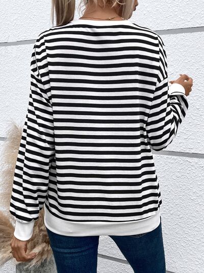 STRIPEEASE - Interessante Gestreepte Pullover met Lange Mouwen