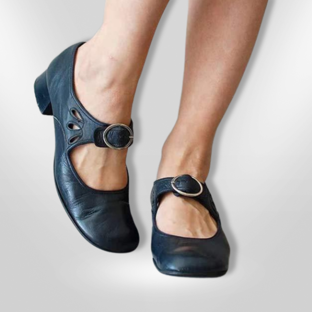 SALVENA – Klassieke leren sandalen met tijdloze uitstraling en dagelijks comfort