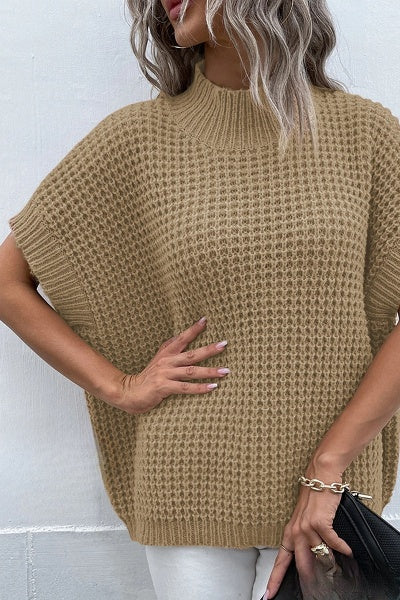 WINGSTYLE - Elegante Pullover met Vleugelmouwen en Stijlvolle Kraag