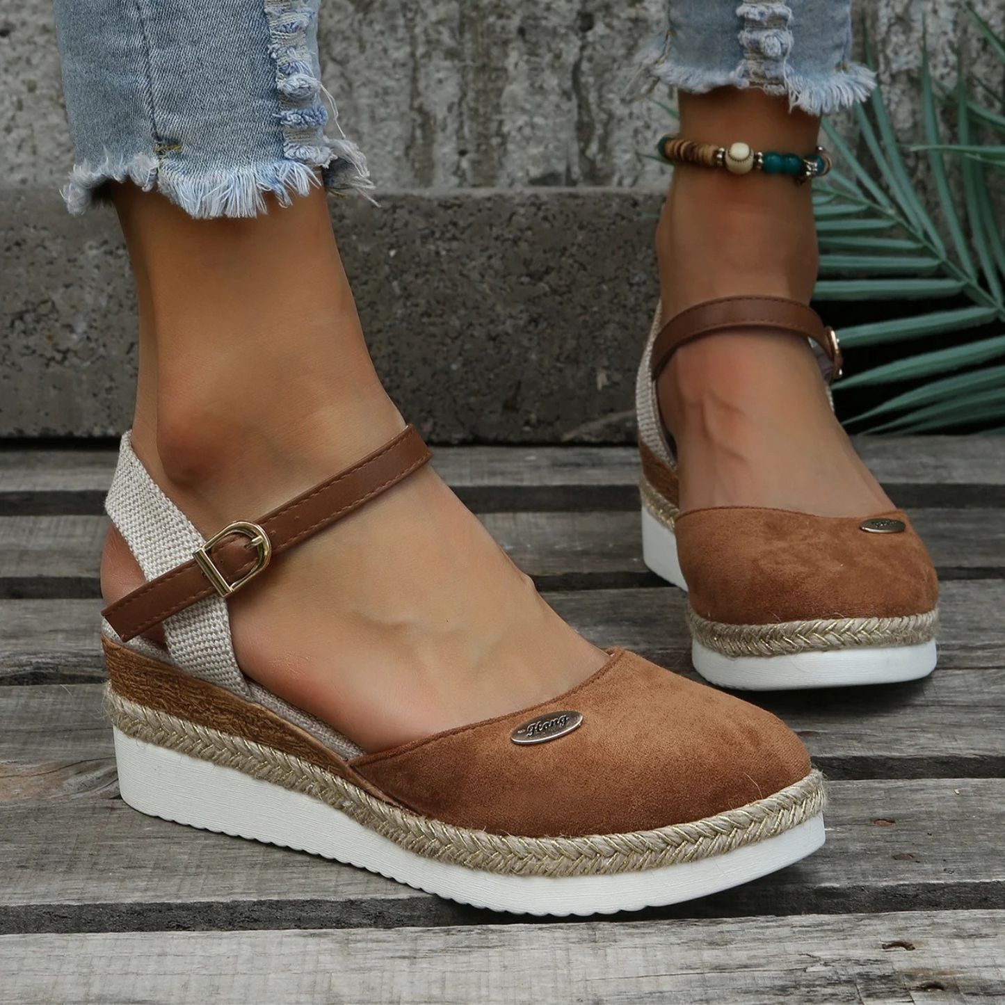 Boho sandalen met handgemaakte details en kleurrijk design – MareaSoul - Glamorix