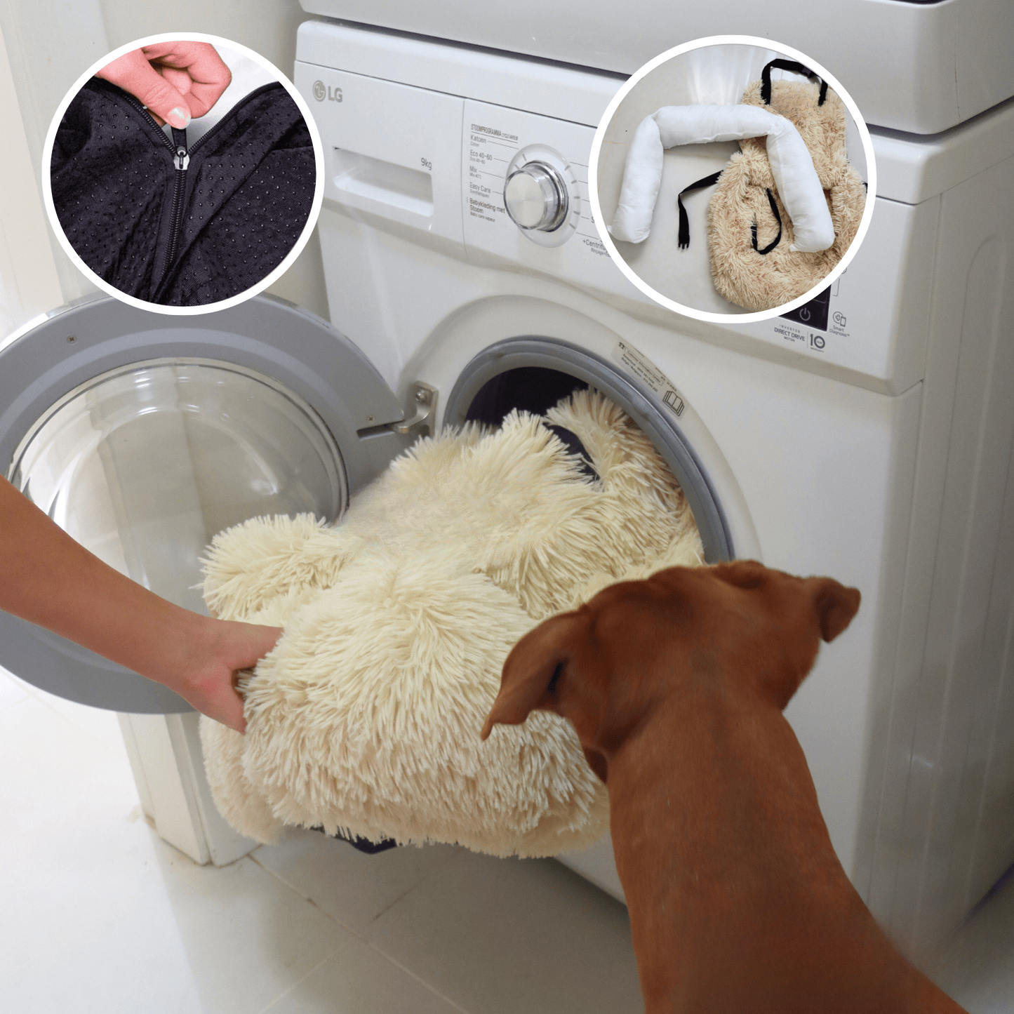 PETVOYAGER - Comfortabel Auto Hondenmandje voor Veilige Reizen