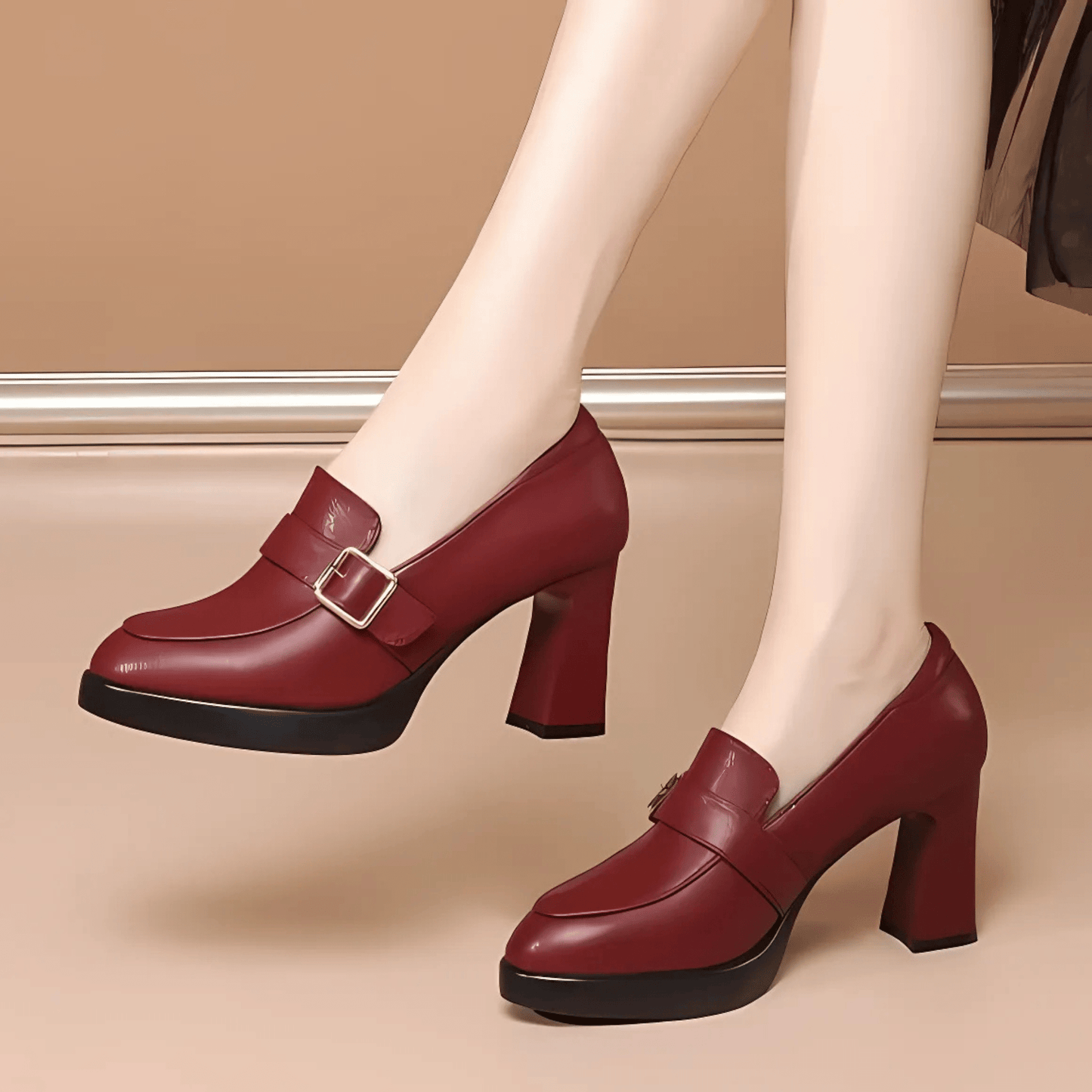 MAIREVA – Elegante pumps met verfijnde hak en ultiem draagcomfort