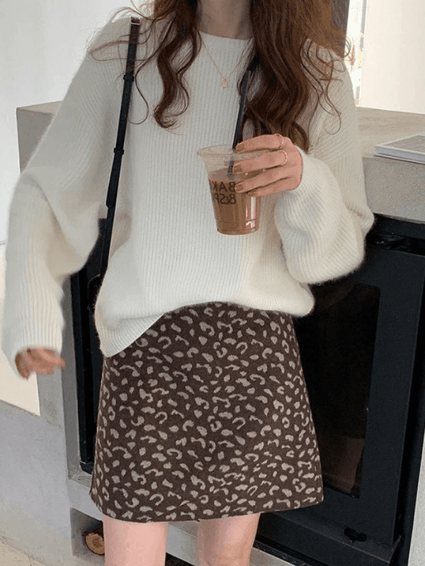 MINIMAL MILA - Minimalistische Ronde Hals Pullover