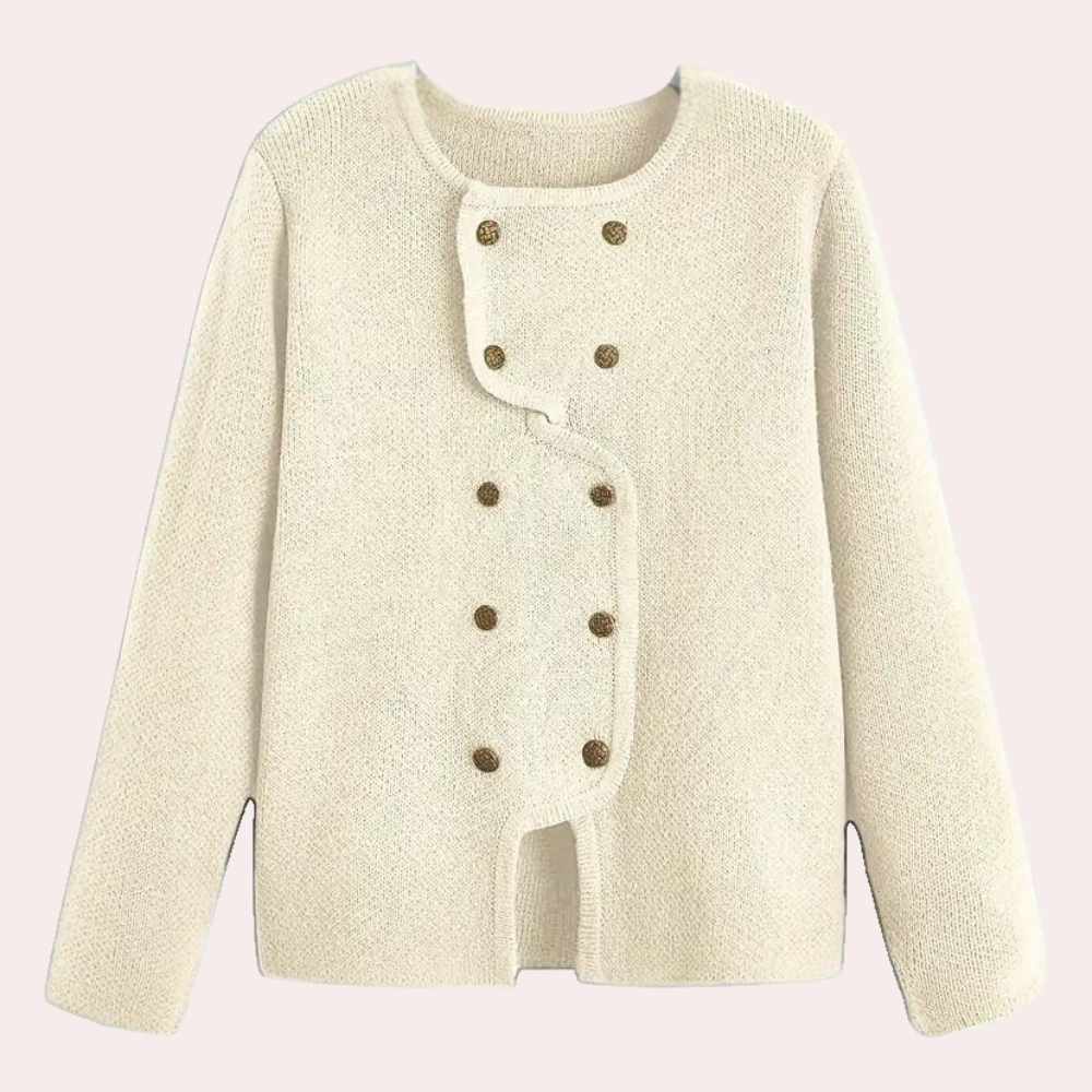 Stijlvol damesvest met unieke details – CORA