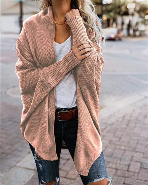 Dames vest met lange mouwen en open voorzijde, tijdloze elegantie en ultiem comfort voor dames – VESTARA - Glamorix