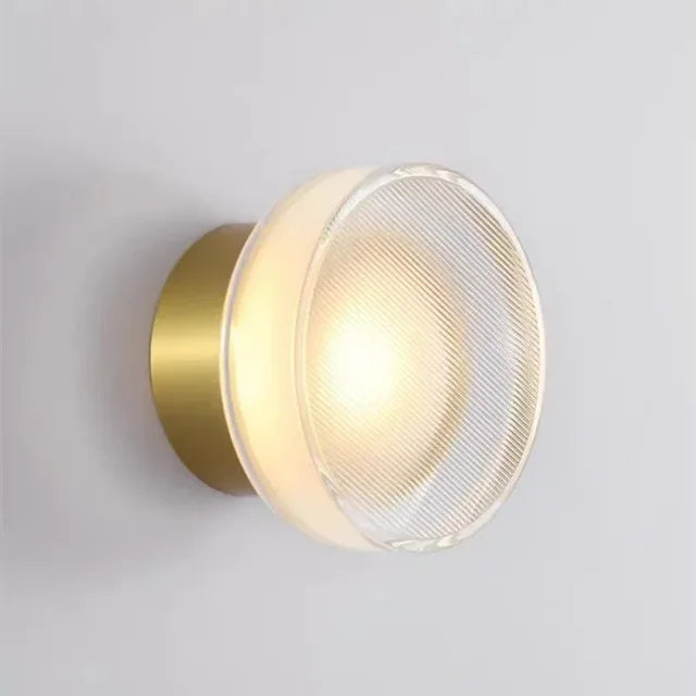 Moderne ronde wandlamp met indirect LED-licht – CIRKALUX HaloGlow - Glamorix