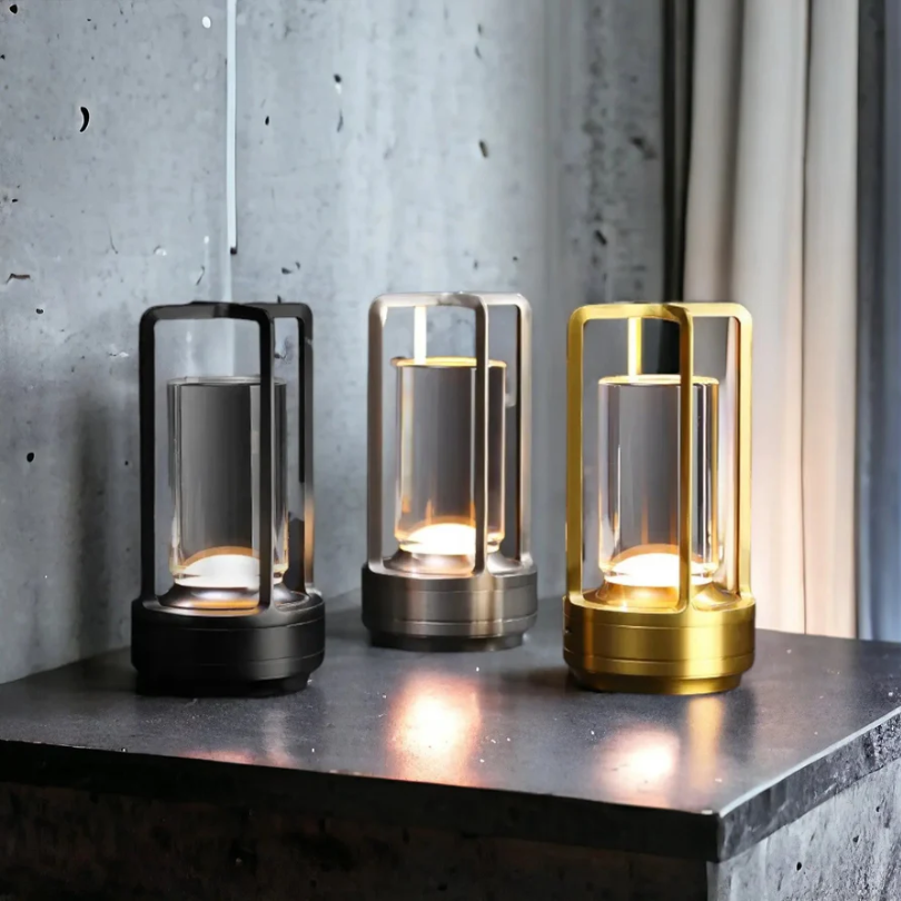 LumièreScandi – Draadloze Scandinavische LED Tafellamp