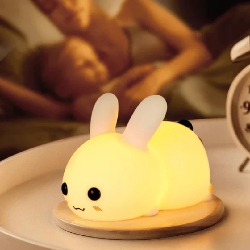 KnuffelKonijn – Kalmerende LED Kindernachtlamp