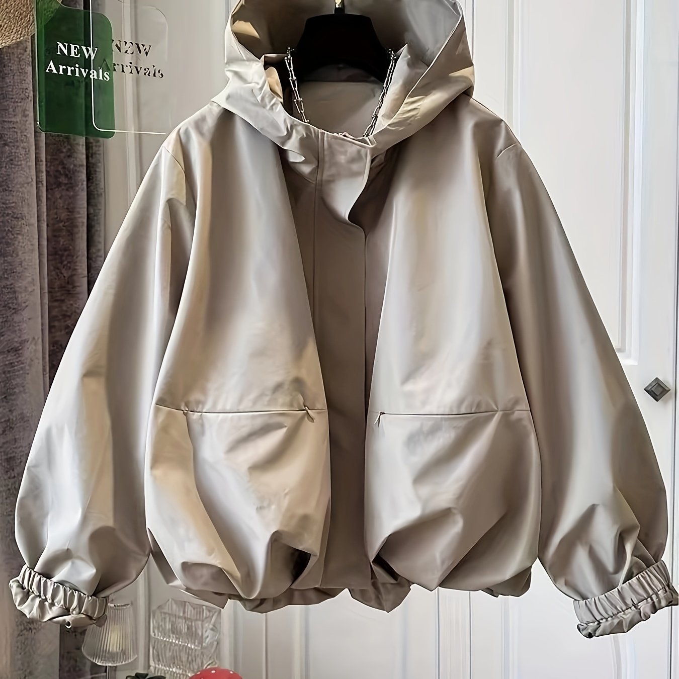 Windjack met capuchon, ademend en lichtgewicht – AZURIX - Glamorix
