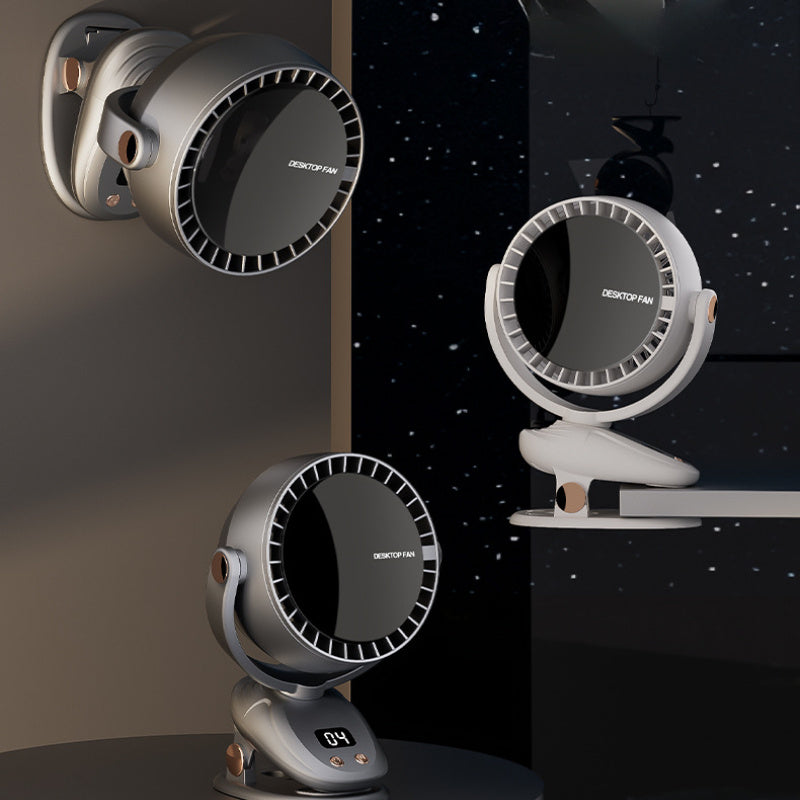 Draagbare bladloze ventilator met digitaal display – AEROLUX - Glamorix