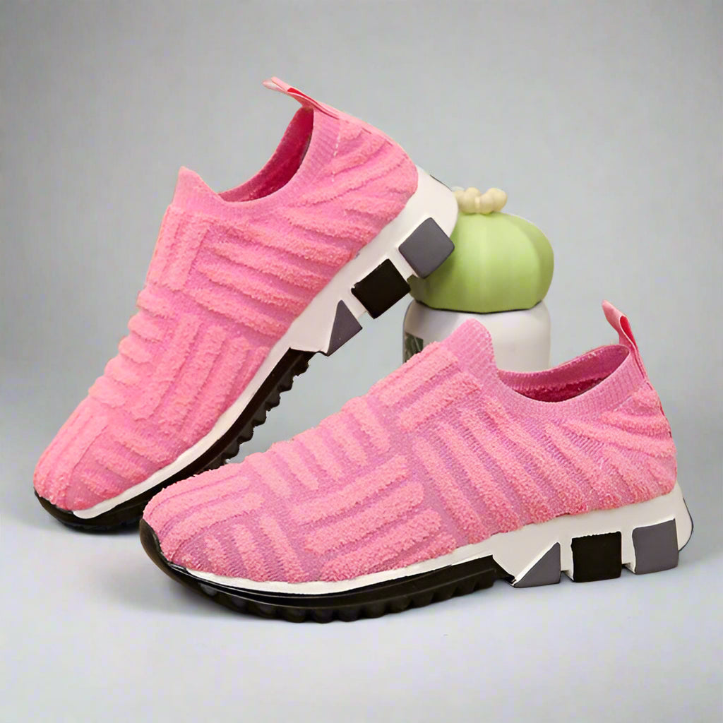 Trendy Dames Sneakers met Hoog Loopcomfort – VELVINA