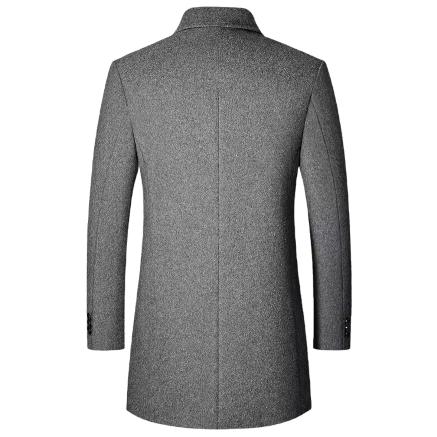 BROOKS – Slim fit jas met knoopsluiting voor een elegante en moderne look