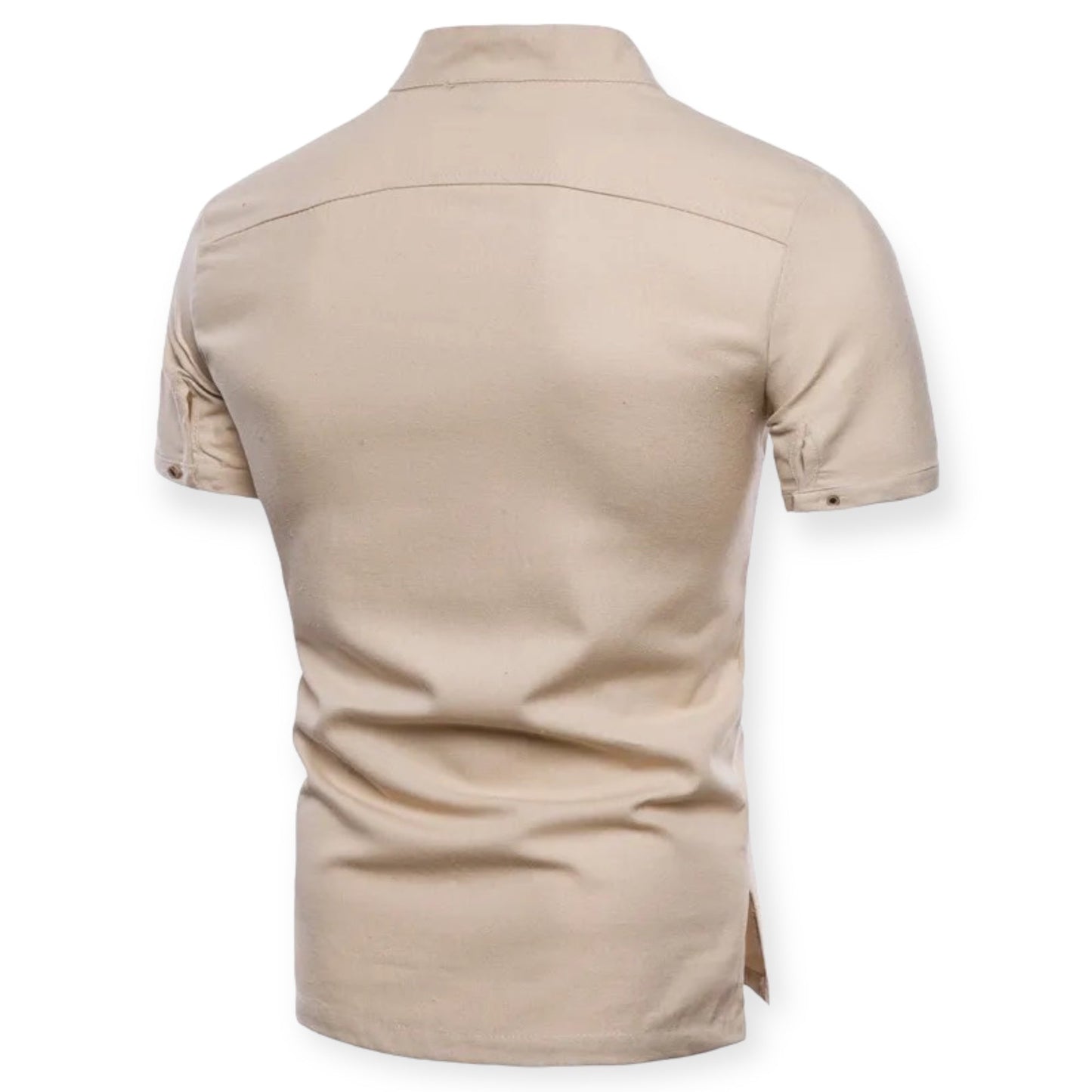 NOVA - Minimalistisch T-shirt met staande kraag voor een moderne look