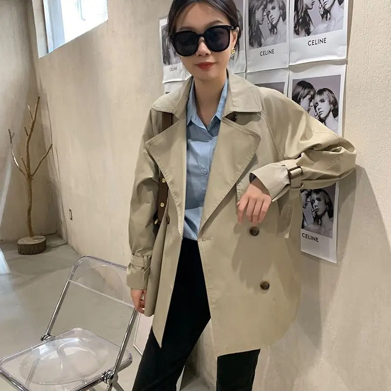 CLAUDIA - Stijlvolle trenchcoat voor vrouwen