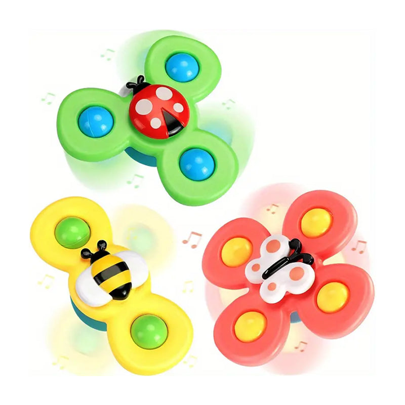 BLOOMSPIN - Sensorisch babybloemenspeeltje met draaifunctie