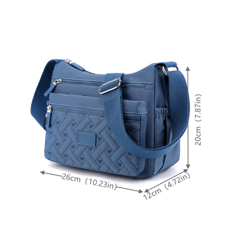 Klassieke luxe schoudertas voor dames – Veralya ClassicCharm - Glamorix