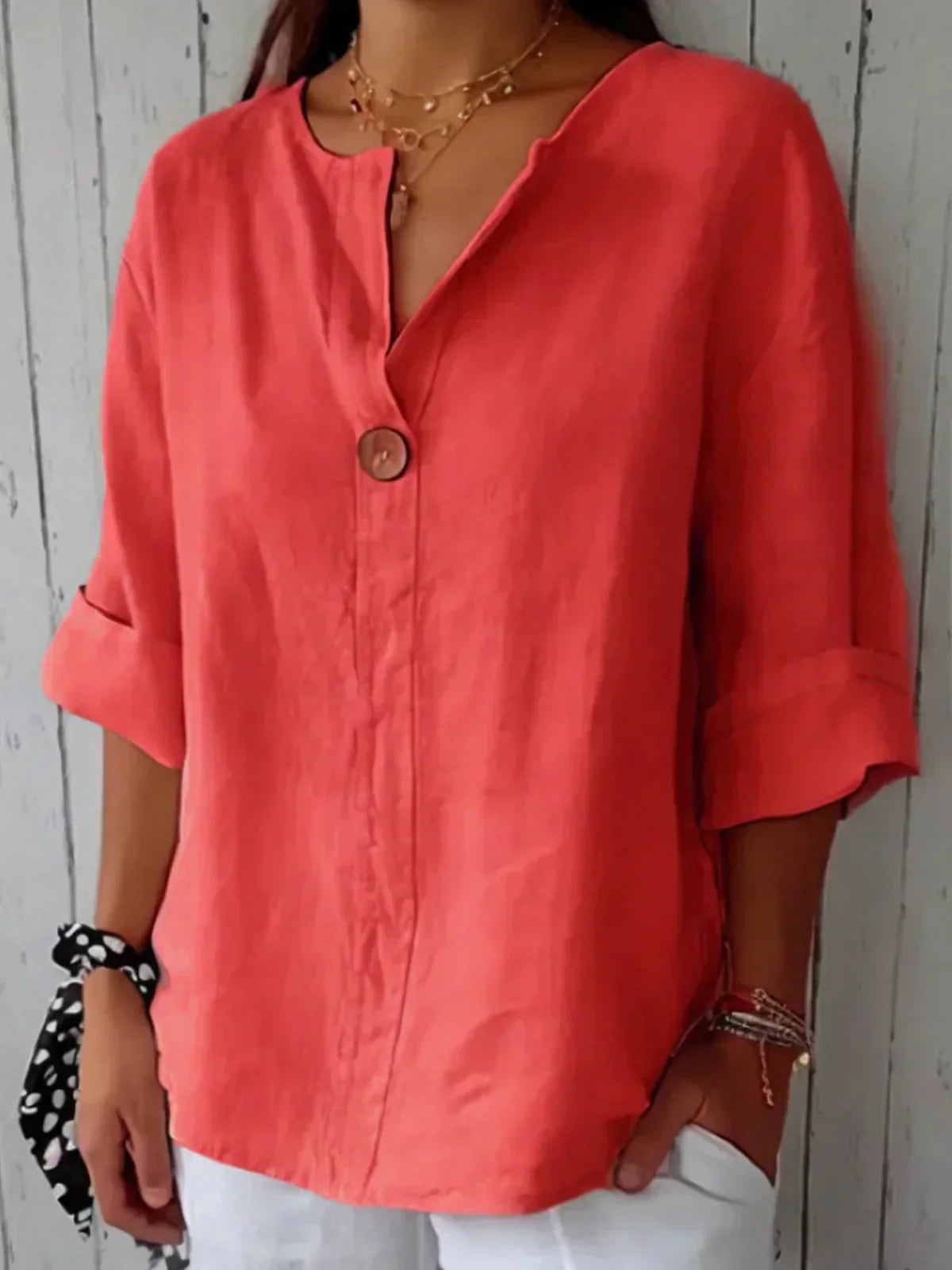 LIVIANA – Losvallende damesblouse met chique uitstraling en ultiem draagcomfort