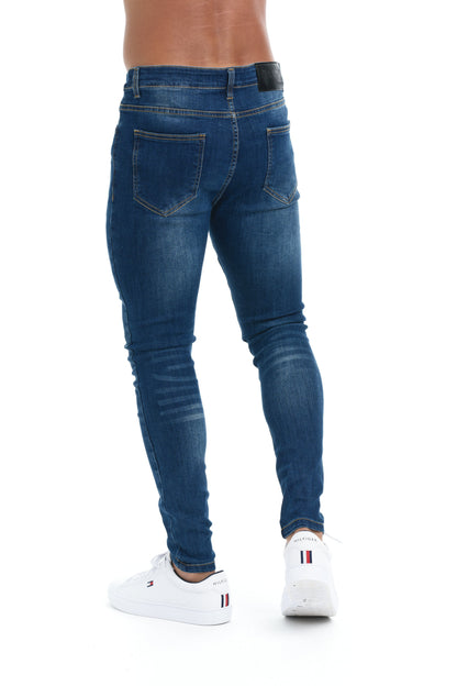 FELIX - Klassieke skinny jeans met vervaagde wassing