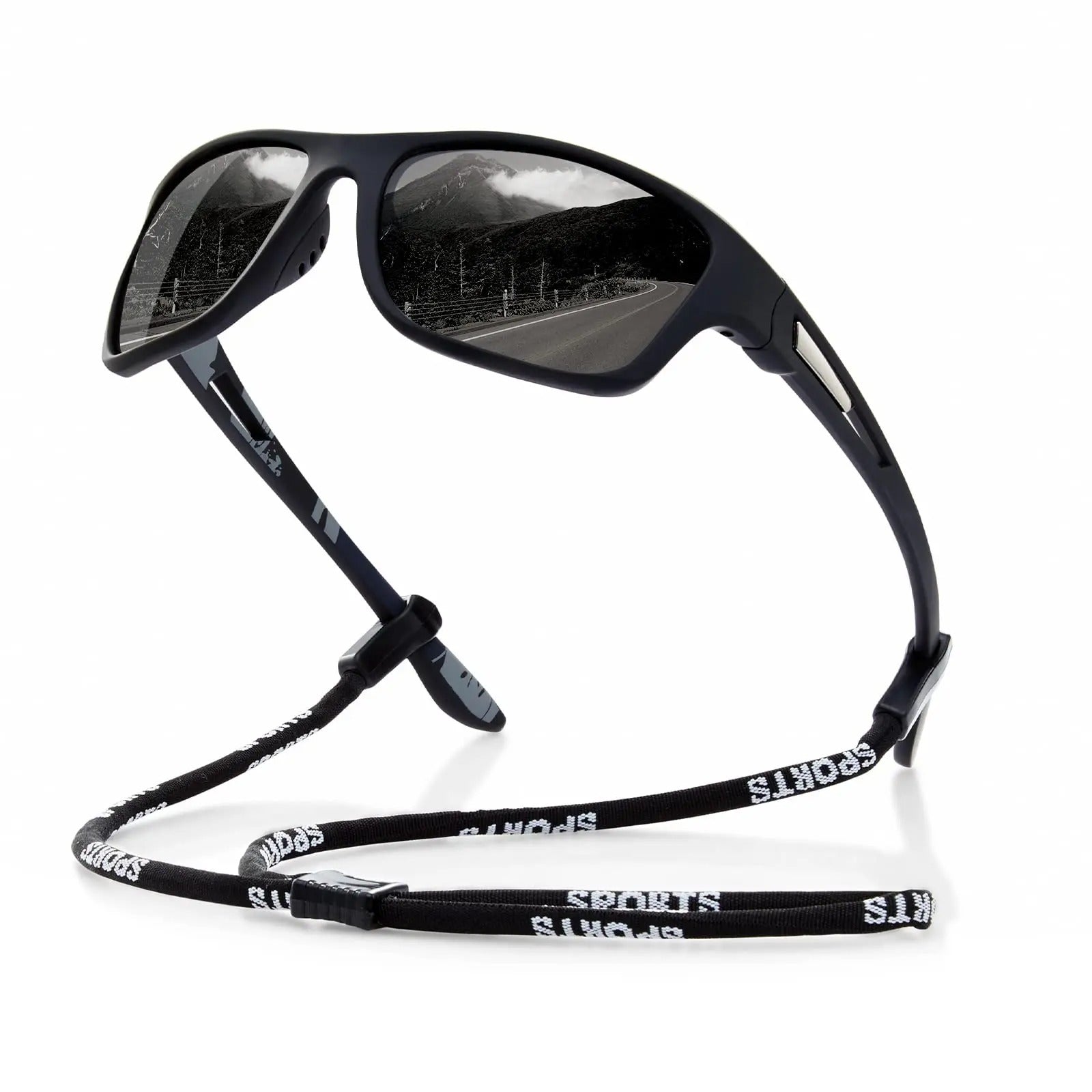 Sportieve uniseks zonnebril met UV400 en gepolariseerde glazen – VISTAR ACTIVE - Glamorix