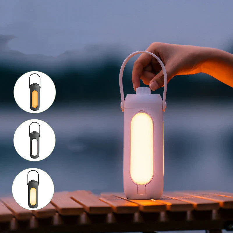 LumeaGlow Flex – Draagbare LED Campinglamp met haak & magneet voor elke situatie