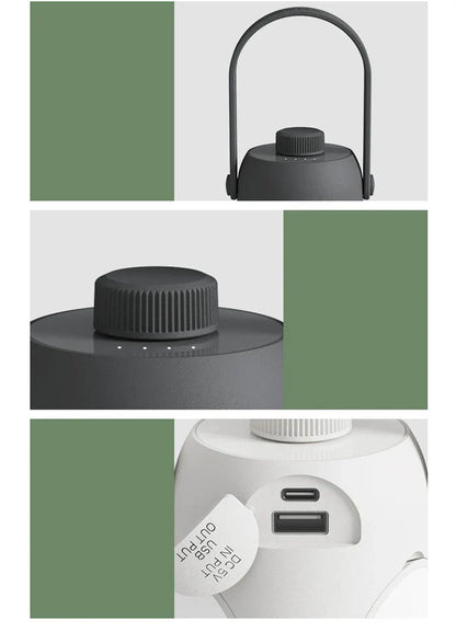 LumeaGlow Flex – Draagbare LED Campinglamp met haak & magneet voor elke situatie