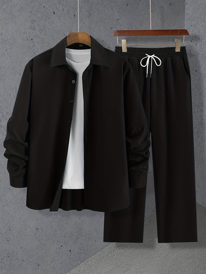 MILO - Comfortabele tweedelige herenoutfit voor een stijlvolle look