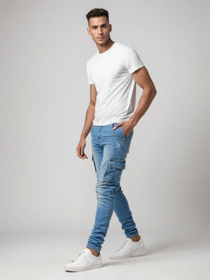 Luca | Premium Stretch Jeans voor Heren - Glamorix
