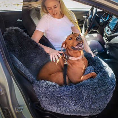 PETVOYAGER - Comfortabel Auto Hondenmandje voor Veilige Reizen