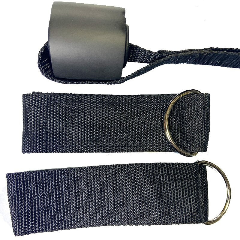 POWERBANDS - Weerstandsbandenset met handgrepen en enkelbanden voor een volledige lichaamstraining