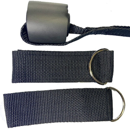 POWERBANDS - Weerstandsbandenset met handgrepen en enkelbanden voor een volledige lichaamstraining