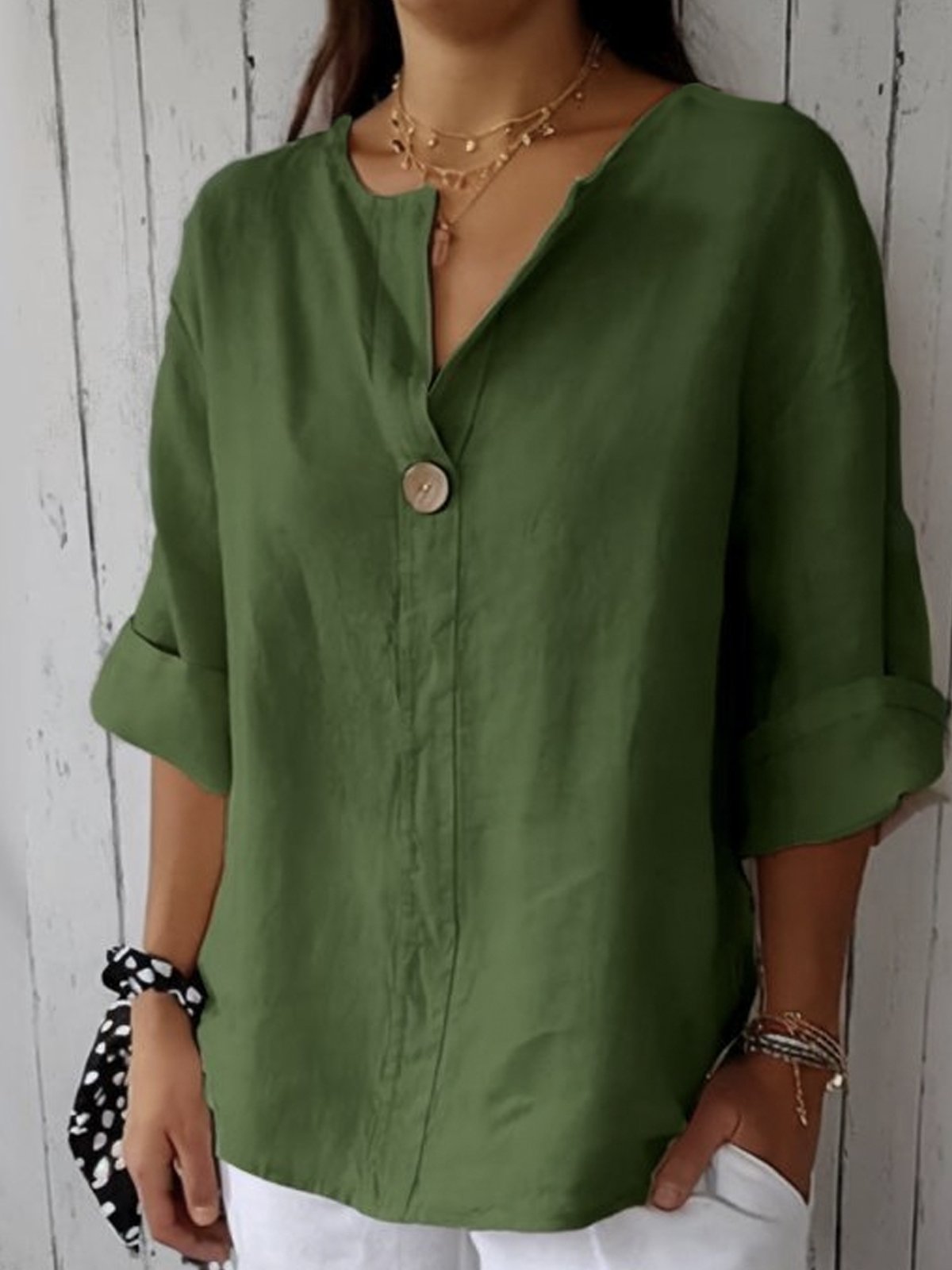 LIVIANA – Losvallende damesblouse met chique uitstraling en ultiem draagcomfort