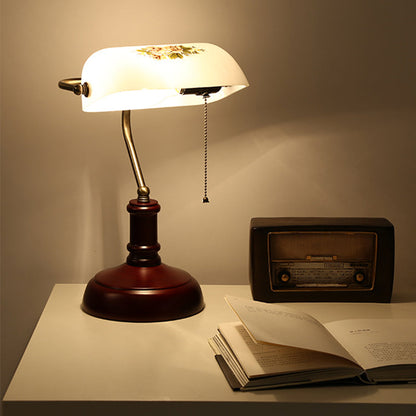 VINTALUX - Vintage halfcilindrische nachtkastlamp voor sfeervolle verlichting