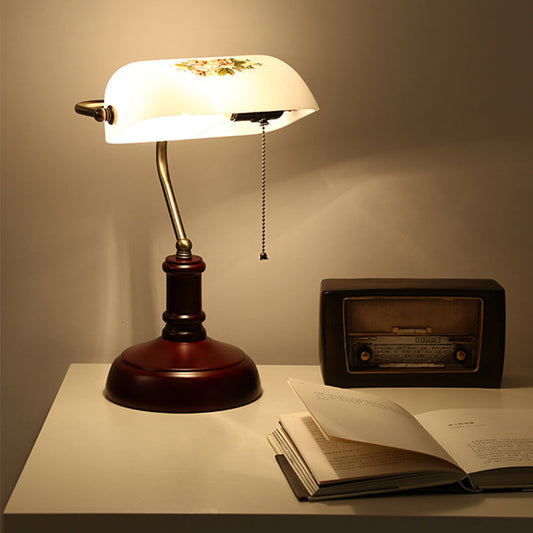VINTALUX - Vintage halfcilindrische nachtkastlamp voor sfeervolle verlichting