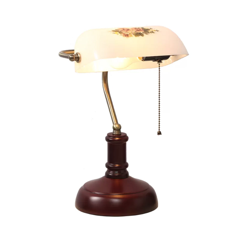 VINTALUX - Vintage halfcilindrische nachtkastlamp voor sfeervolle verlichting