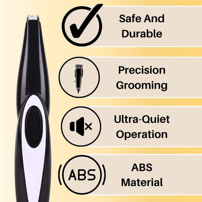 Professionele hondentondeuse met stille motor en ergonomisch design – TRIMPAWS QuietClip - Glamorix