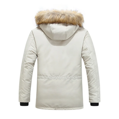 ARCTIC - Heren winterparka met Arctic Shield technologie en imitatiebont capuchon
