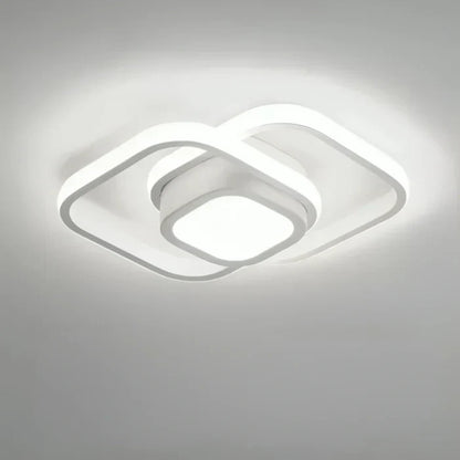 LumièreAnneaux – Moderne LED Plafondlamp met Dubbel Ringontwerp