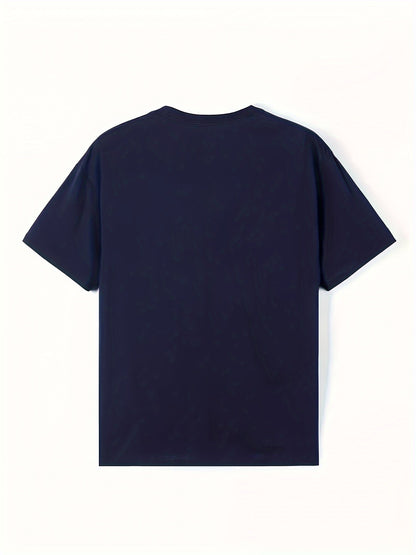 Oversized heren T-shirt met verlaagde schoudernaden – KAYN RELAXTEE - Glamorix