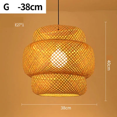 NatuuraLicht - Handgemaakte Rotan Hanglamp