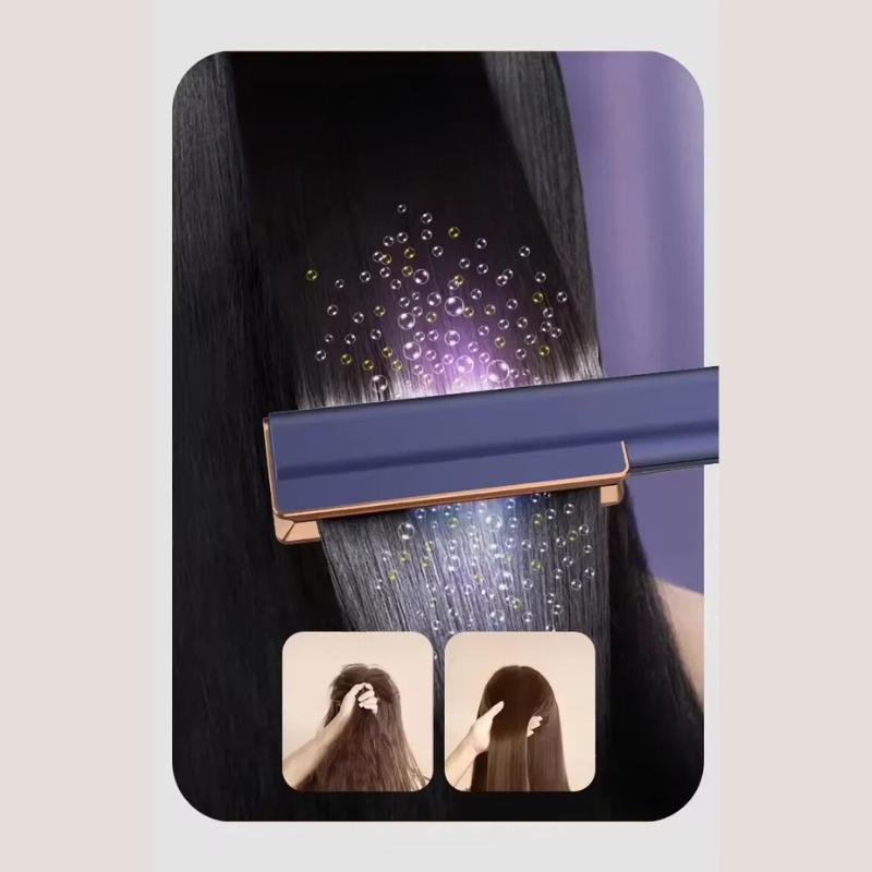 2-in-1 nat- en drooghaar styler – AERIA GLAM - Glamorix