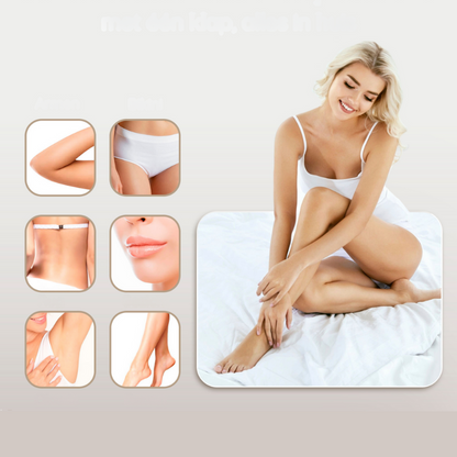 3-in-1 elektrische ladyshave voor een gladde en zachte huid – SILKYVA PureTrim - Glamorix