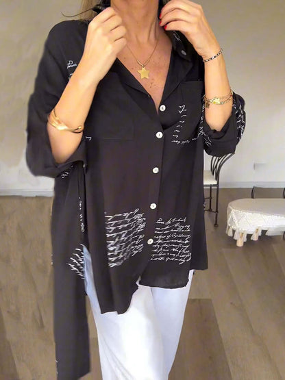 Stijlvol overhemd voor een casual en trendy uitstraling – LYANA