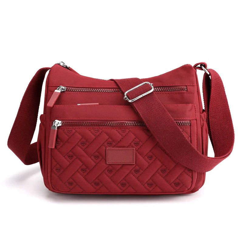 Klassieke luxe schoudertas voor dames – Veralya ClassicCharm - Glamorix