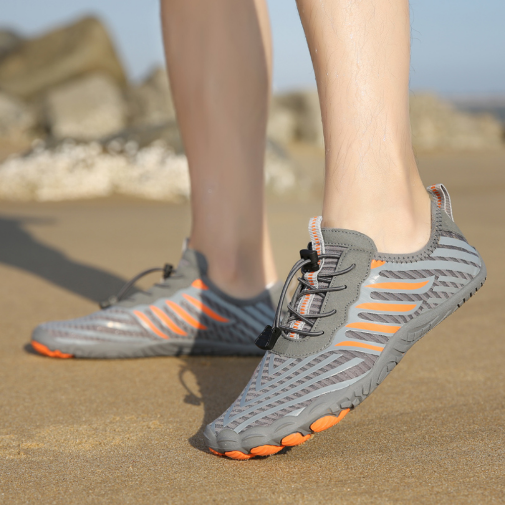 Ultralichte unisex wandelschoenen met orthopedische ondersteuning – AeroStride Horizon - Glamorix