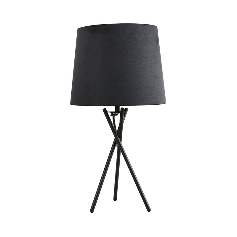 DRUMLIGHT - Minimalistische tafellamp met drumdoek voor sfeervolle nachtlamp