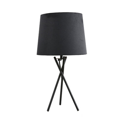 DRUMLIGHT - Minimalistische tafellamp met drumdoek voor sfeervolle nachtlamp