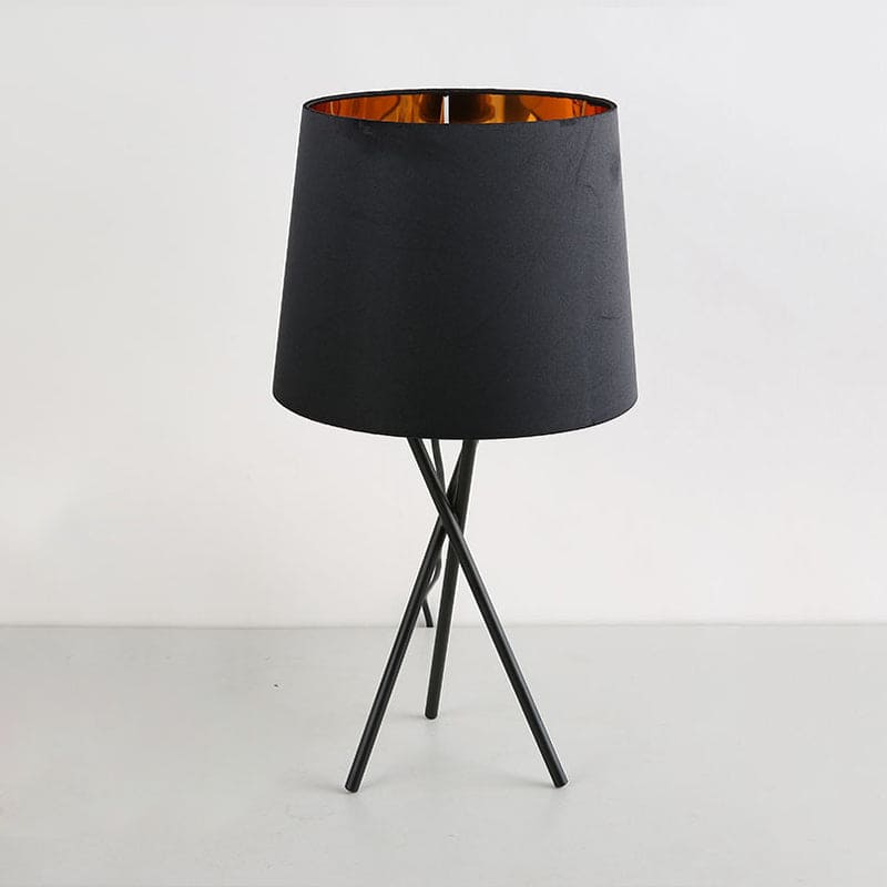 DRUMLIGHT - Minimalistische tafellamp met drumdoek voor sfeervolle nachtlamp