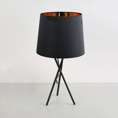 DRUMLIGHT - Minimalistische tafellamp met drumdoek voor sfeervolle nachtlamp