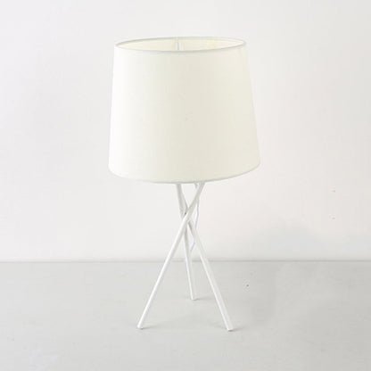 DRUMLIGHT - Minimalistische tafellamp met drumdoek voor sfeervolle nachtlamp